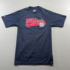 Holloway Athletic T Shirt Youth Large Navy Blue Arizona Wildcats NCAA Football